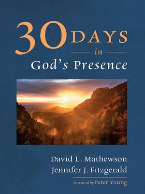 cover image of Thirty Days in God's Presence